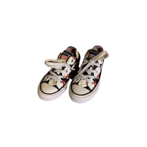 Converse x Hello Kitty Black, White, and Red Sneakers - Girl’s Size 12